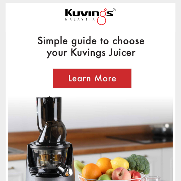 Your Guide to Kuvings Juicers is Here 🍎