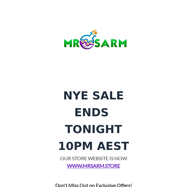 🔥 Don't Miss Out! Last Chance to Grab the Lowest NYE Sale Prices! 🔥