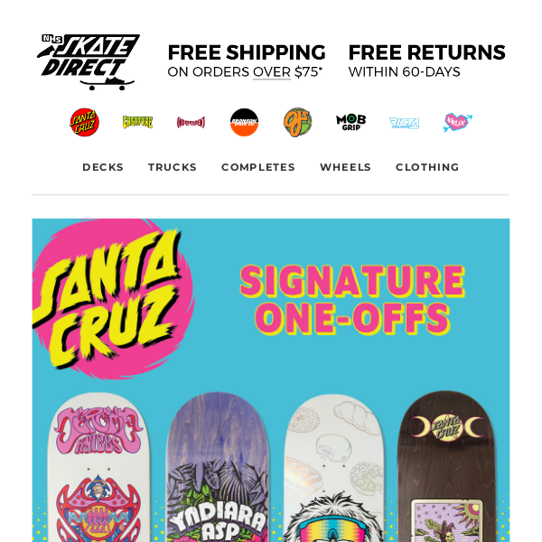 🚨 New Decks from Santa Cruz & Creature