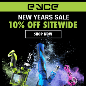 Last Call! 10% Off New Years Sale!