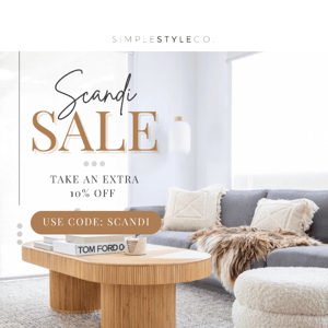 ⏰ Hurry, our Scandi Rug SALE ends tonight!