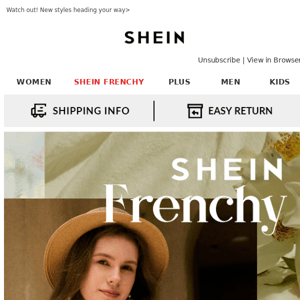 SHEIN FRENCHY👒 Great style and wardrobe classics never fade!     