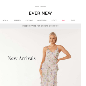 Shop New Floral Dresses