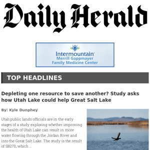 The Daily Herald from Provo, Utah - ™