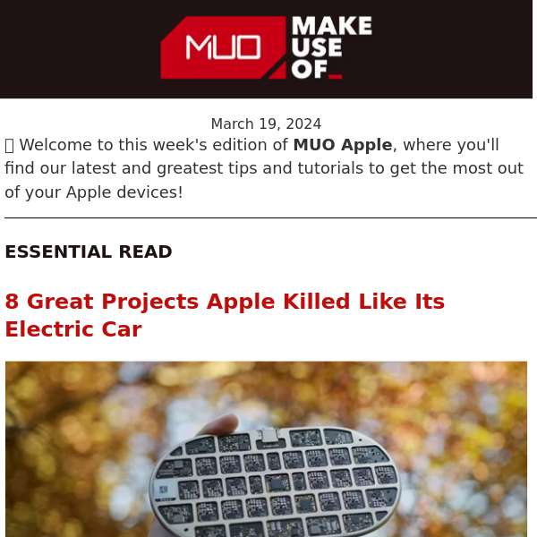 MUO Apple 🍏 8 Promising Apple Projects the Company Killed Before Launch