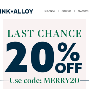 Sale Extended: Last Chance for 20% Off