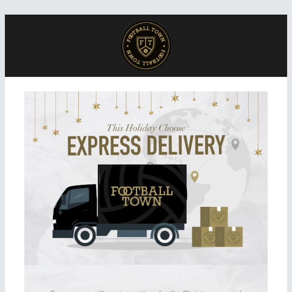 Guaranteed Express Delivery for XMAS!🎄🚚