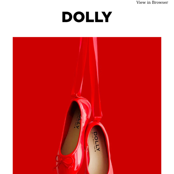 ❤️ DOLLY® VALENTINE WITH 14% DISCOUNT! ❤️