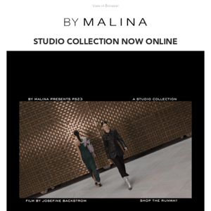 Studio Collection online -  press here to watch show