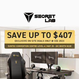 Save up to $407 on your dream setup at CEE 2023