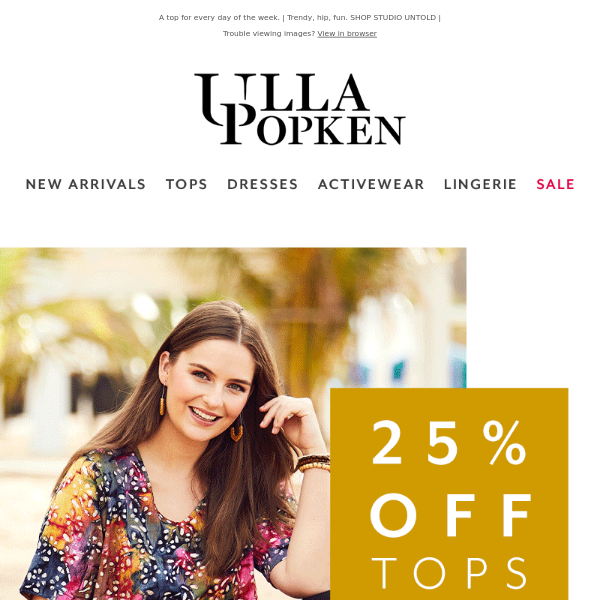 Ulla's got TOPS!!!