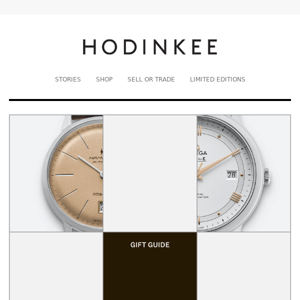 The Hodinkee Gift Guide: Gifts For All Price Points
