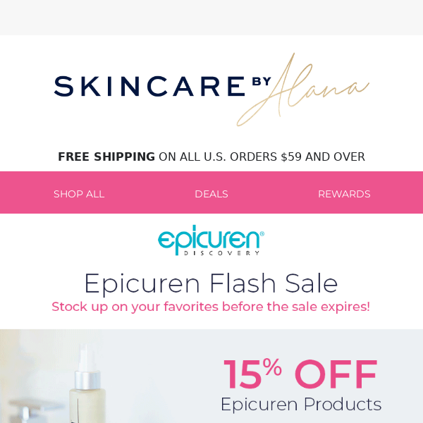 15% Off Epicuren Sale Ends Soon!