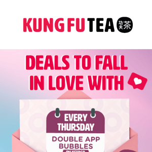 Earn DOUBLE APP BUBBLES On KFT2Go!