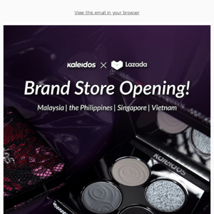 Kaleidos x Lazada Brand Store Opening!