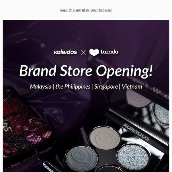 Kaleidos x Lazada Brand Store Opening! - Kaleidos Makeup