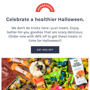 Love Halloween, but want to eat healthy?