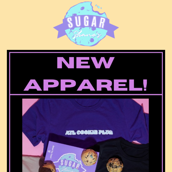 Brand New Apparel!