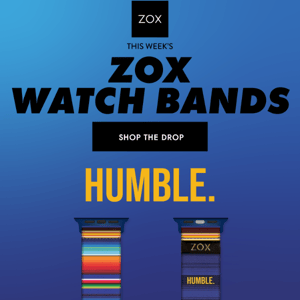 Two new ZOX Watch bands are now available!😍