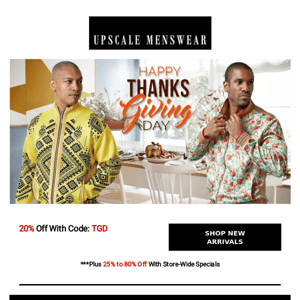 Thanksgiving Event Ends | 20% to 80% Off Site-Wide | Italian Shoes, Sweaters + More
