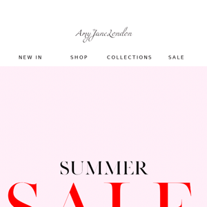 END OF SUMMER SALE NOW LIVE! 💕