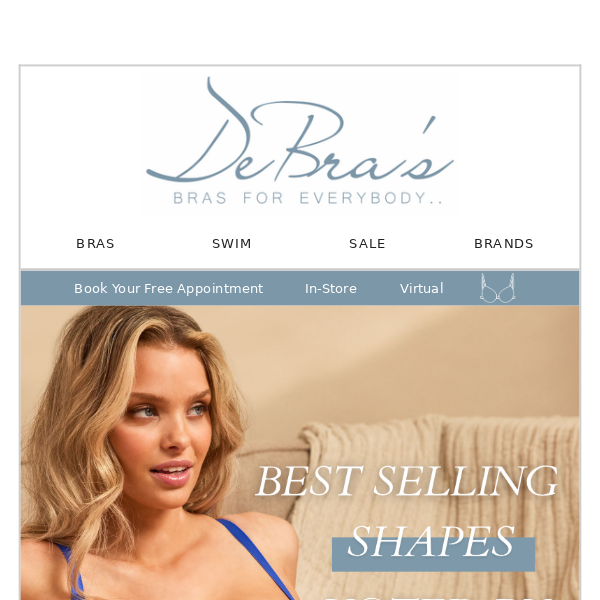 🤫ATTN: Panache lovers, best-selling bra shapes revealed!