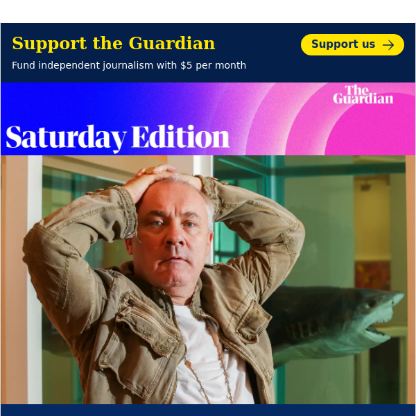 Damien Hirst jumps the shark | Saturday Edition from the Guardian