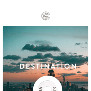 Destination: NEW YORK CITY