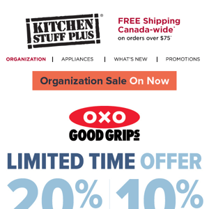 Save Up To 20% Off OXO Pop Canisters