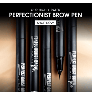 🤎 Get the perfect natural brows ✨ with the Perfectionist Brow Pen 🤎