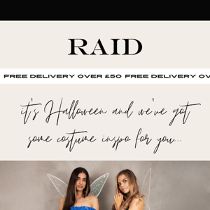 HAPPY HALLOWEEN FROM RAID X