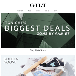 📌 GONE AT 9AM: Tonight’s Biggest Deals