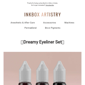 NEW to Inkbox Artistry: Mara Pro ✨DREAMY✨ Eyeliner Set