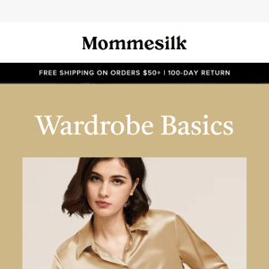 Basic styles every wardrobe needs