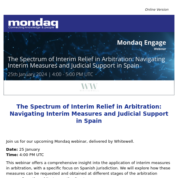 The Spectrum of Interim Relief in Arbitration: Navigating Interim Measures and Judicial Support in Spain