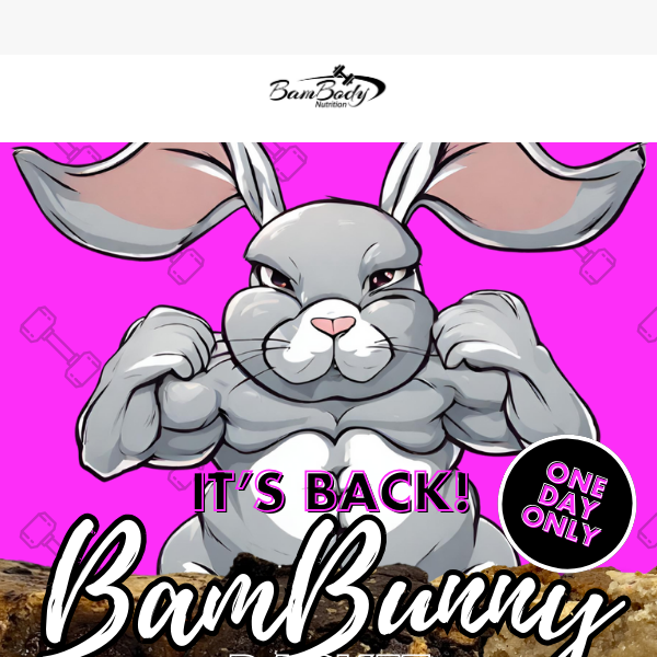 BAMBunny Basket - TODAY only! 🚨