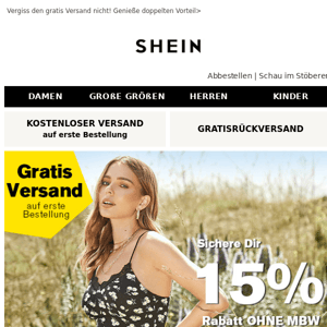 Just arrived: Your 10% off welcome bundle coupons - Shein Europe