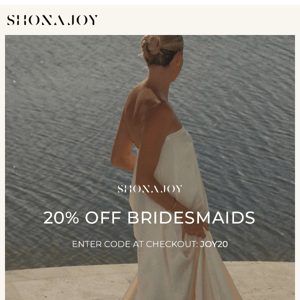 Bridesmaids Sale
