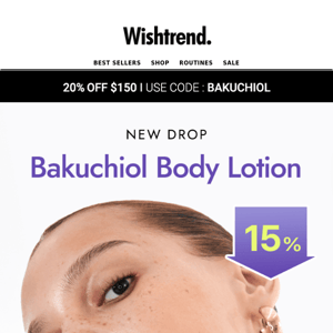 New! Here comes Bakuchiol Body Lotion!💜