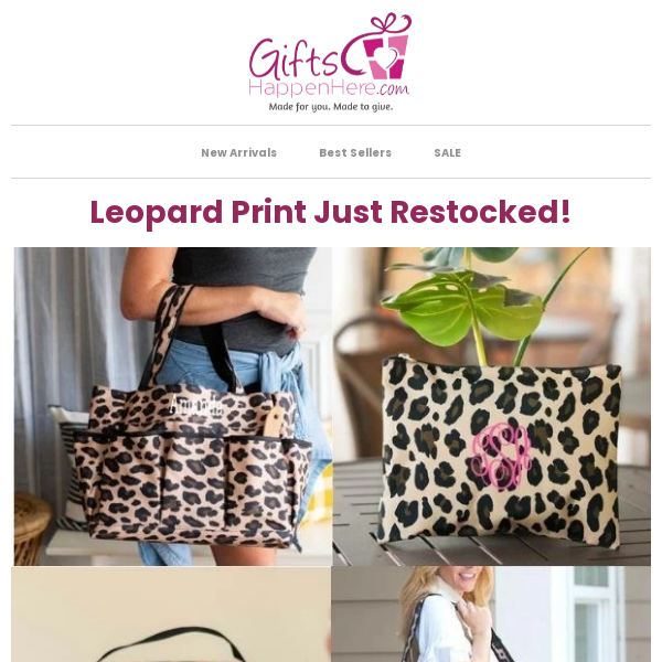 Leopard Print, RESTOCK