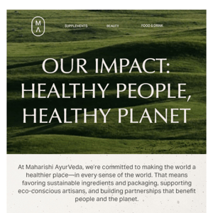 'NEW' to our site! Our Impact in Making a Difference