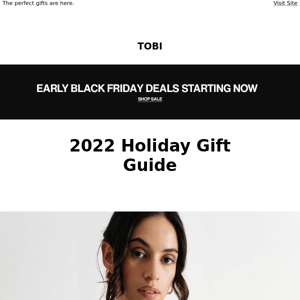 🎁 2022 HOLIDAY GIFT GUIDE 🎁