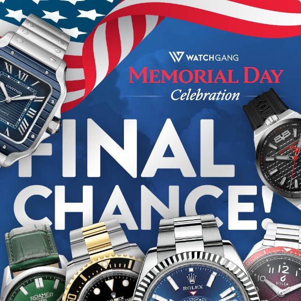 LAST CHANCE to spin for Memorial Day deals! This event ends at midnight!