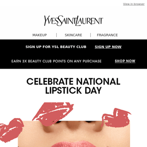 LAST CHANCE: Exclusive Offers For National Lipstick Day