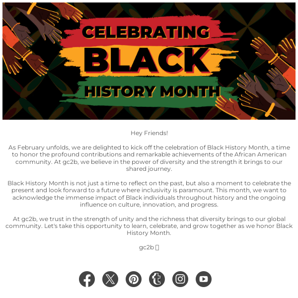 Celebrating Black History Month: Embracing Diversity and Unity
