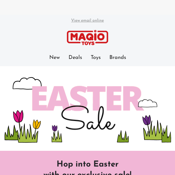 Easter Sale Starts Today 🐰🌷