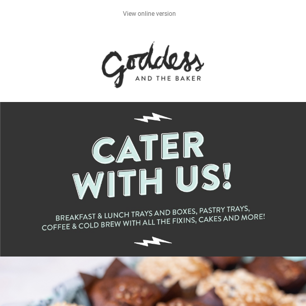 Cater your next event with us!