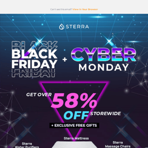 Black Friday Sale - Over 58% OFF Storewide