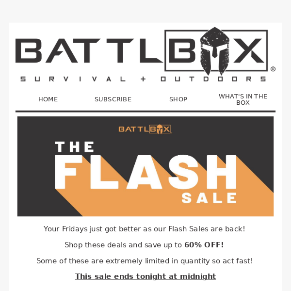 First Flash Sale of 2023!