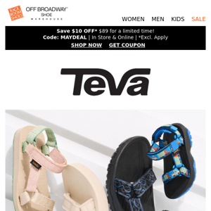 Your outdoor adventure starts with Teva